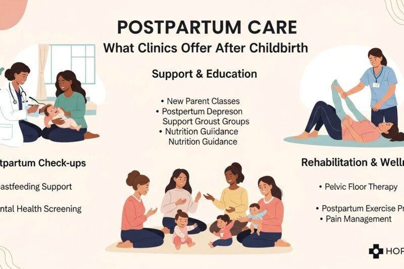 Postpartum Care: What Clinics Offer After Childbirth