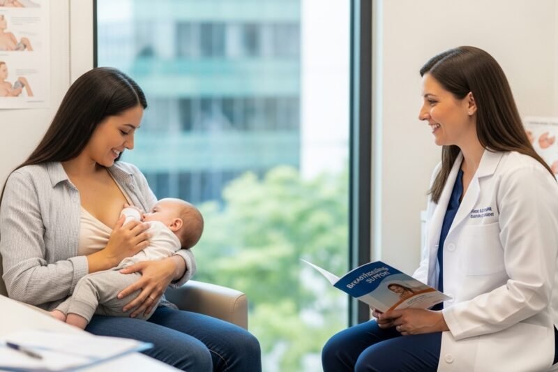 Breastfeeding Support at a Medical Clinic