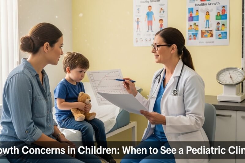 Growth Concerns in Children: When to See a Pediatric Clinic