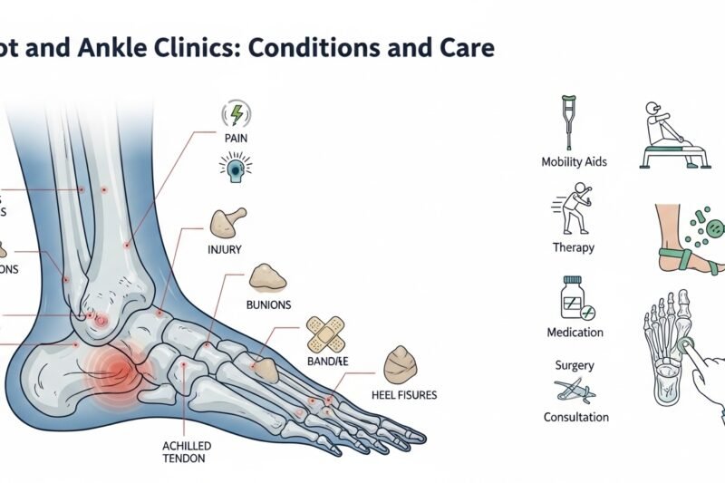 Foot and Ankle Clinics: Conditions and Care